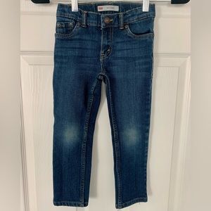 Levis Dark Denim 510 Skinny Jean-Boys